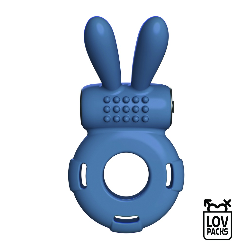 Love Max Vibrating Ring - mini anello vibrante in confezione tascabile
