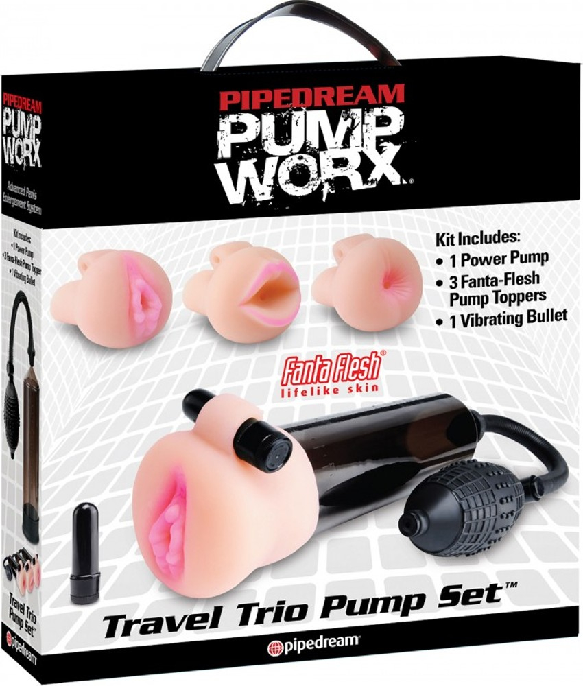 Travel Trio Pump Set