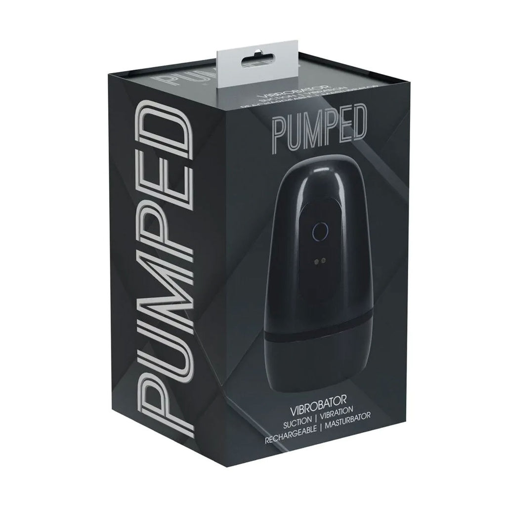 Vibrobator Pulsar - pompa e masturbatore ricaricabile con aspirazione e vibrazione