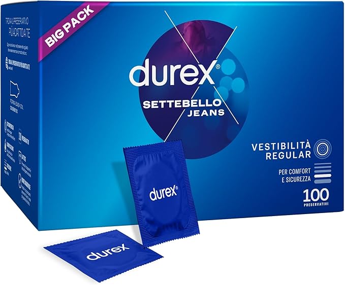 Durex Settebello Jeans - 100 pezzi
